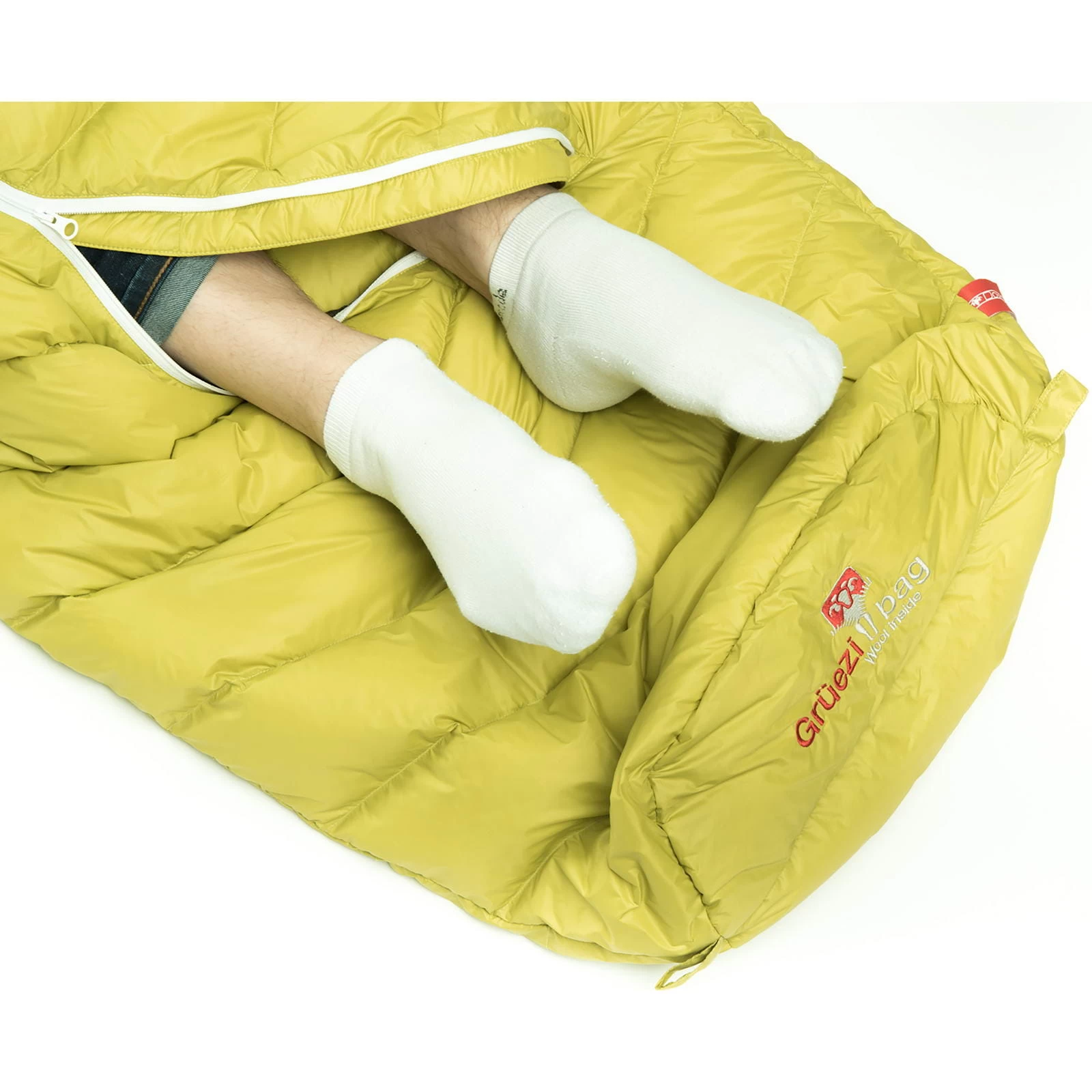 Grüezi Bag Biopod DownWool Extreme Light 185 - Daunen- & Wollschlafsack – Bild 6