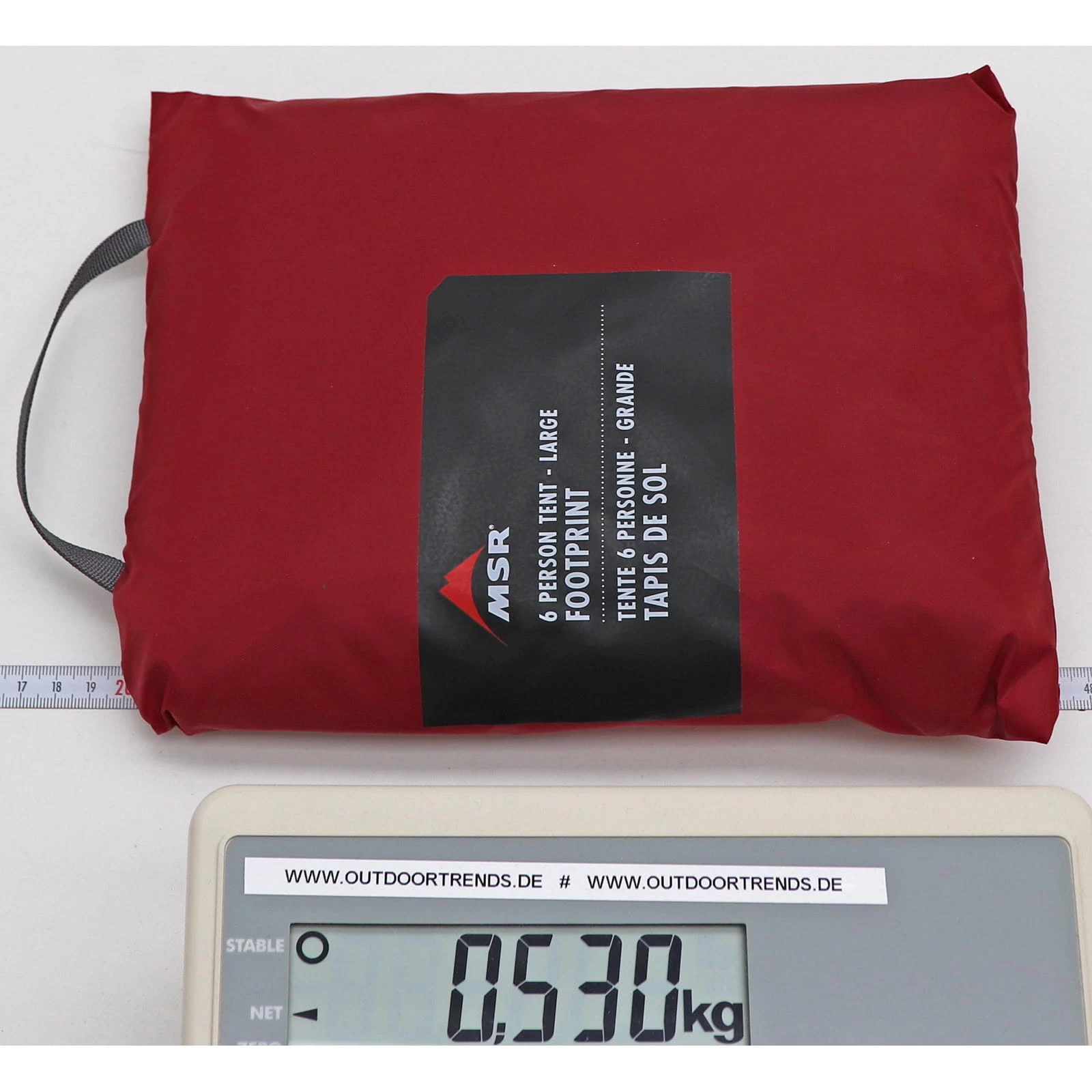 MSR Footprint Universal 6 Personen Large - Zeltunterlage – Bild 2