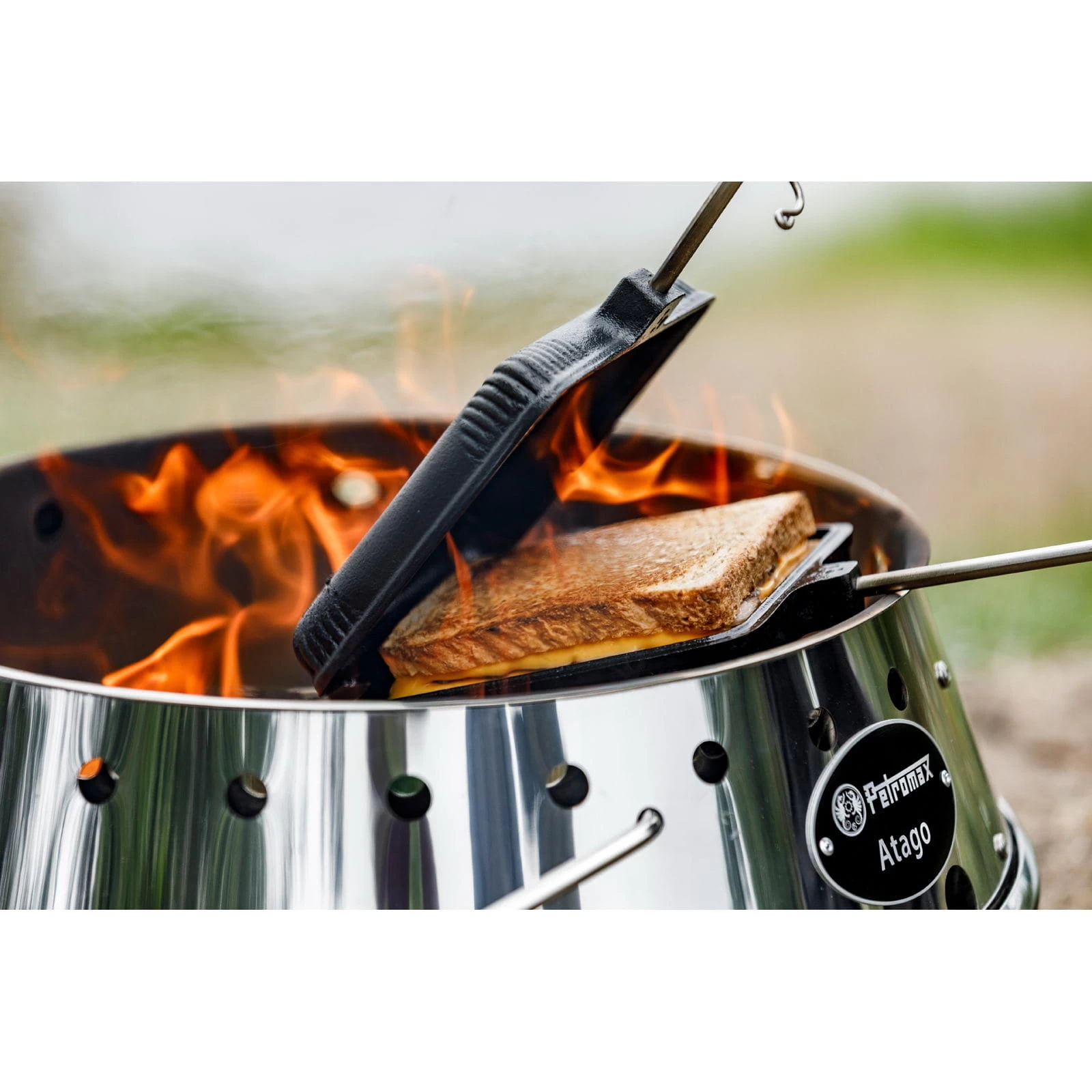 Petromax Sandwicheisen - Für Offenes Feuer – Bild 7