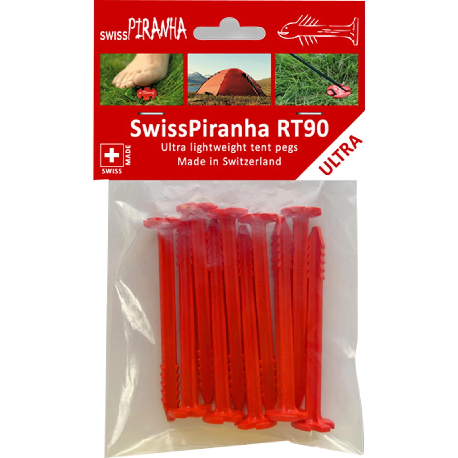 SwissPiranha RT90 - Zeltheringe – Bild 2