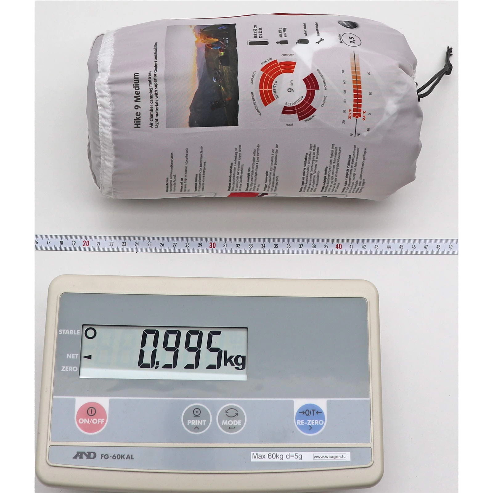 VAUDE Hike 9 - Iso-Luftmatratze – Bild 2